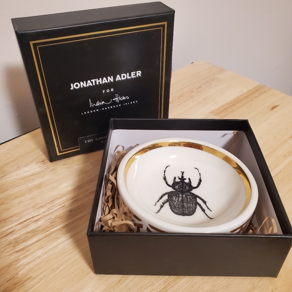 Jonathan Adler for India Hicks Good Luck Beetle Scarab Catchall - Picture 4 of 7